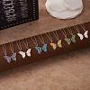 2Pcs Matching Butterfly Pendant Necklaces Set JN1033A-1-4