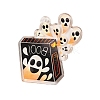 Halloween Theme Opaque Acrylic Pendants SACR-S034-02D-1