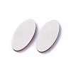 Undyed Wood Cabochons WOOD-I004-46-2