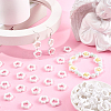 100Pcs Opaque Acrylic Beads MACR-SC0002-25-3