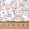 Two Tone Baking Paint Glass Seed Beads SEED-F005-01A-03-4