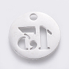 Non-Tarnish 304 Stainless Steel Pendants LS-STAS-F233-13-P-2