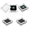 Acrylic Loose Diamond Packaging Boxes with Magnetic CON-WH0105-14B-1
