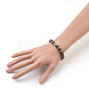 Natural Mixed Stone Beads Stretch Bracelets BJEW-JB03848-5