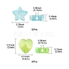 100Pcs 2 Style Eco-Friendly Transparent Acrylic Beads TACR-YW0001-86H-3