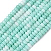 Ombre Effect Dyed Glass Beads Strands GLAA-C043-01J-1