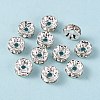 Middle East Rhinestone Spacer Beads X-RSB038NF-01-2