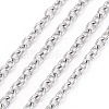3.28 Feet 304 Stainless Steel Cable Chains X-CHS-F006-02C-P-1