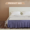 Adjustable Polyester Wrap Around Bed Skirts AJEW-WH20022-10C-02-2