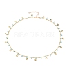 Brass Vortex Pendant Necklaces NJEW-JN03186-2