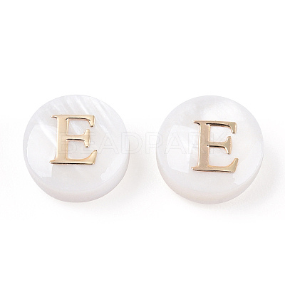 Natural Freshwater Shell Beads SHEL-N036-01E-1