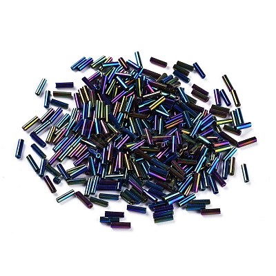 Glass Bugle Beads SEED-L010-01B-409-1