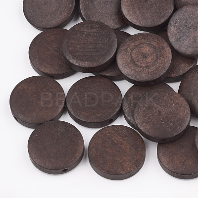 Natural Pear Wood Beads WOOD-T009-2.0cm-19-1