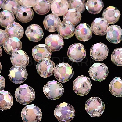 Transparent Acrylic Beads TACR-S152-04B-SS2112-1