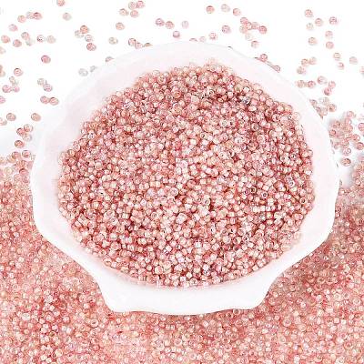 Picasso Glass Seed Beads SEED-Q041-02G-1