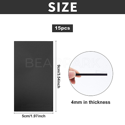 Rectangle Acrylic Board SACR-BC0001-01-1