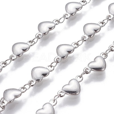 Tarnish Resistant 304 Stainless Steel Link Chains CHS-P007-10P-1