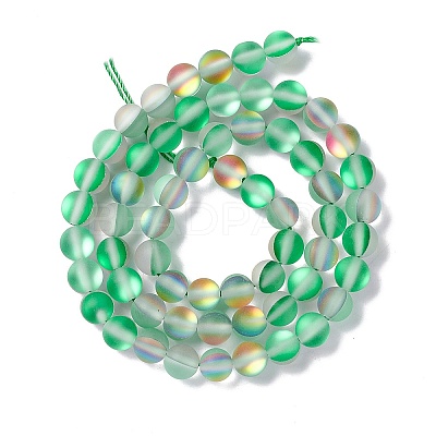 Synthetic Moonstone Beads Strands G-E573-01A-20-1