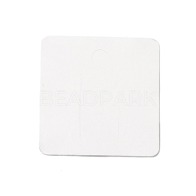 Square Paper Hair Clip Display Cards DIY-B061-01B-04-1