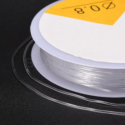 Round Crystal Elastic Stretch Thread EW-Z001-D01-0.8mm-1