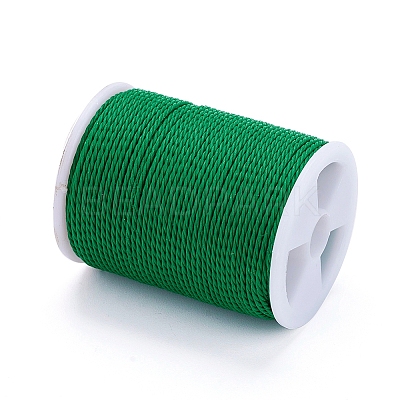 Round Waxed Polyester Cord X-YC-G006-01-1.0mm-18-1