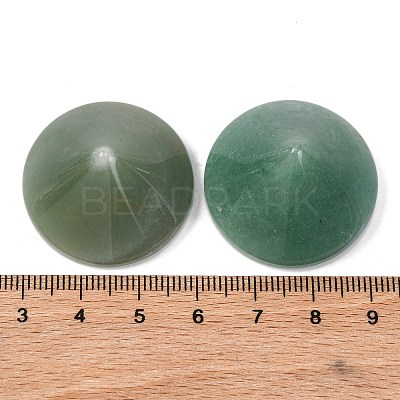 Natural Green Aventurine Cabochons G-Q184-01C-1