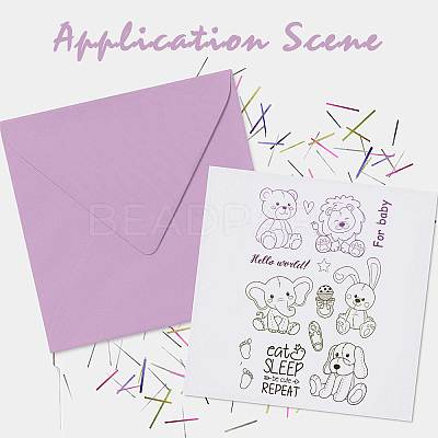 PVC Plastic Stamps DIY-WH0167-56-384-1