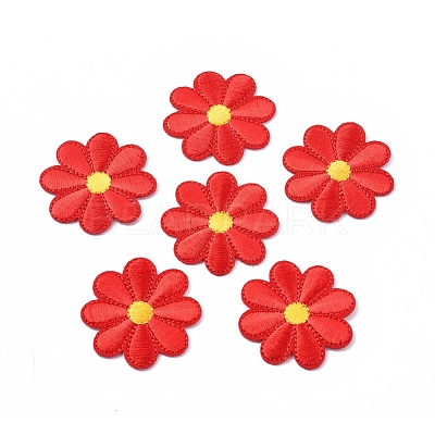 Computerized Embroidery Cloth Iron on/Sew on Patches DIY-WH0162-28G-1