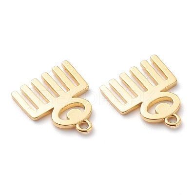 Brass Pendants KK-Z010-11G-1