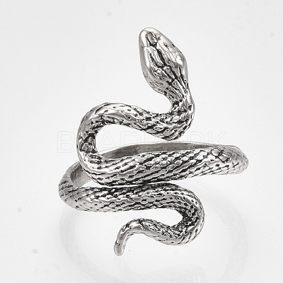 Alloy Cuff Finger Rings RJEW-S038-192B-1