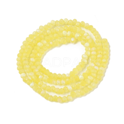 Transparent Glass Beads Strands EGLA-A044-T1mm-MB29-1