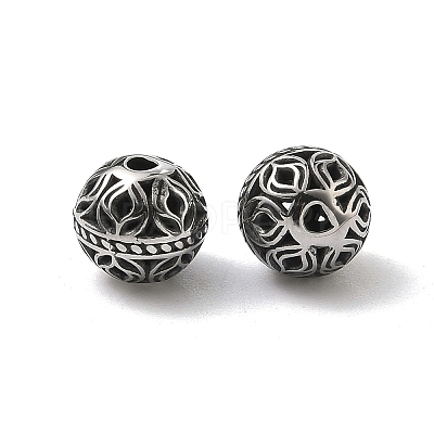 Retro 316 Surgical Stainless Steel Beads STAS-L307-17AS-08-1