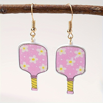 Acrylic Dangle Earrings FS-WGED1FD-06-1