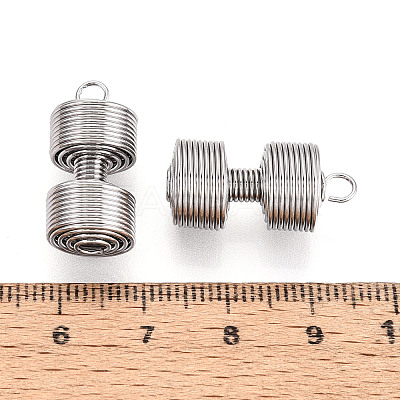 Sports 304 Stainless Steel Pendants STAS-T073-78P-1