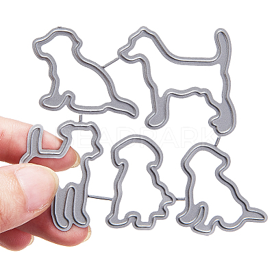 Pet Gog Frame Metal Cutting Dies Stencils DIY-GF0001-19-1