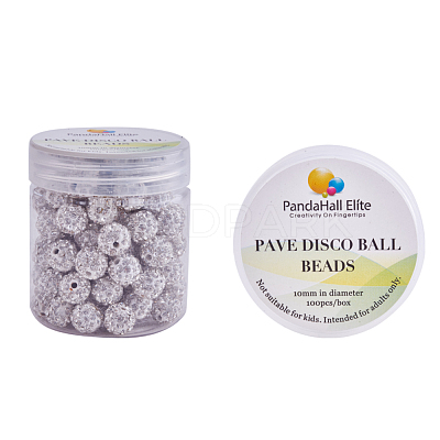 Pave Disco Ball Beads RB-PH0003-10mm-9-1