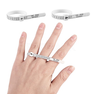 Ring Size US Official American Finger Measure TOOL-SZ0001-11-1