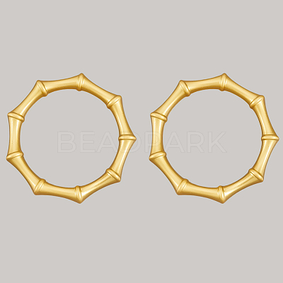 6Pcs Alloy Napkin Rings AJEW-CP0009-05G-1