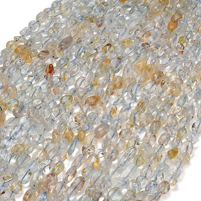 Natural Topaz Beads Strands G-D108-A04-03-1