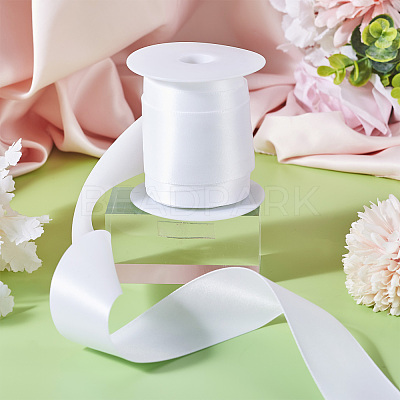 10 Yards Double-Face Polyester Satin Ribbons SRIB-TA0001-15A-1