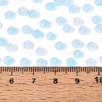 Baking Paint Glass Seed Beads GLAA-T023-43E-1