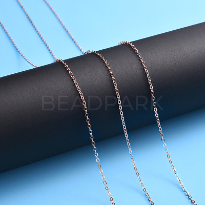 3.28 Feet Brass Cable Chains X-CHC-T008-06B-RG-1