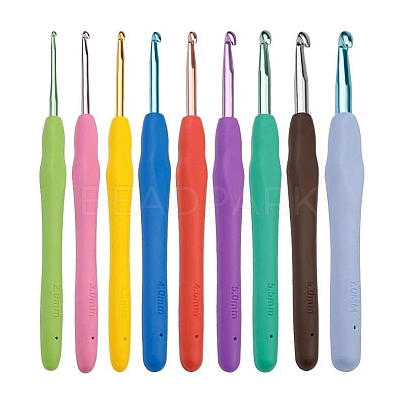 DIY Knitting Kits Storage Bag for Beginners Include Crochet Hooks PW-WG28870-01-1