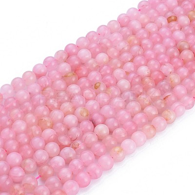 Natural Rose Quartz Beads Strands G-F591-04-10mm-1