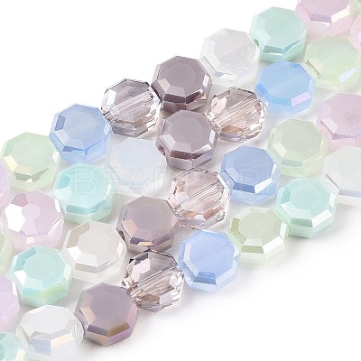 Transparent Glass Beads Strands GLAA-T023-A26-01-1