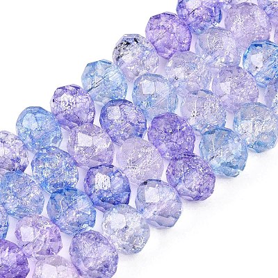 Transparent Glass Beads Strands GLAA-T023-4mm-A11-1