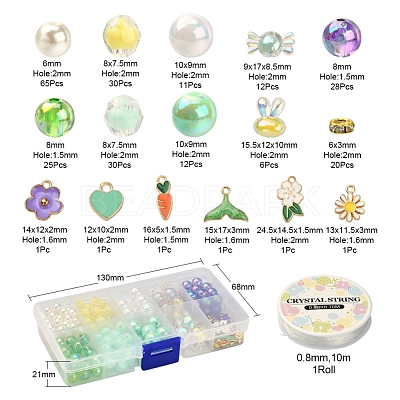 DIY Cute Bracelet Bracelet Making Kit DIY-YW0005-77A-1