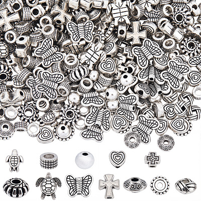 Tibetan Style Alloy Beads FIND-SC0022-53-1