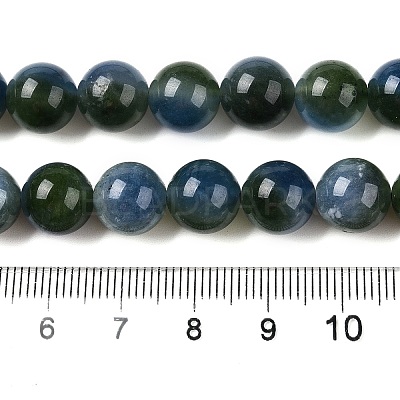 Dyed Natural White Jade Beads Strands G-T138-10mm-210-2-1