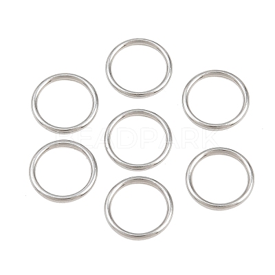 304 Stainless Steel Closed Jump Rings STAS-G393-06P-18-1